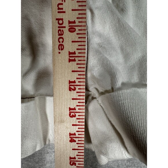 Artist & Art High Elastic Cinch Waisted White Shorts Women’s Size Small Y2K - Picture 6 of 8